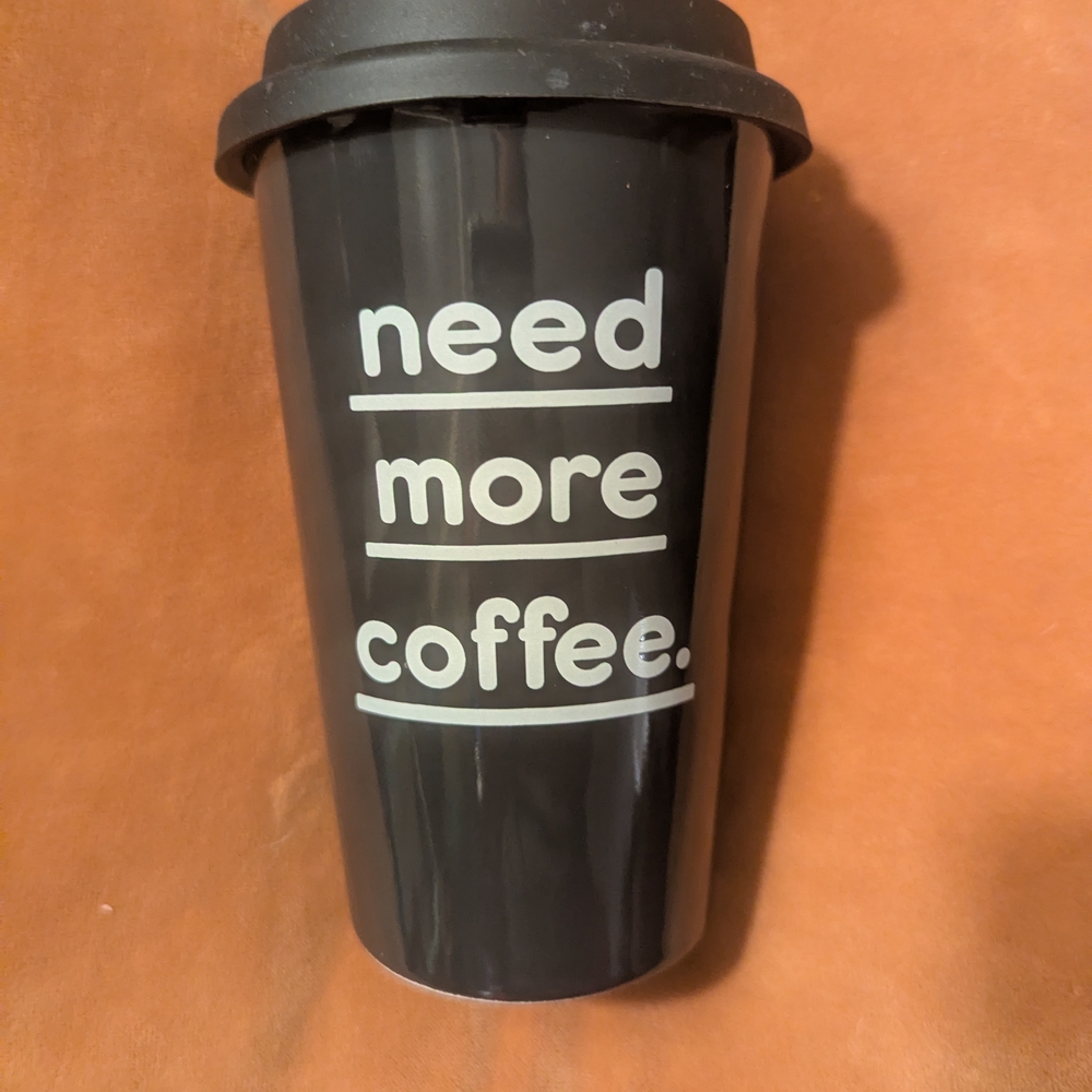Room Essentials Black Coffee Mug
